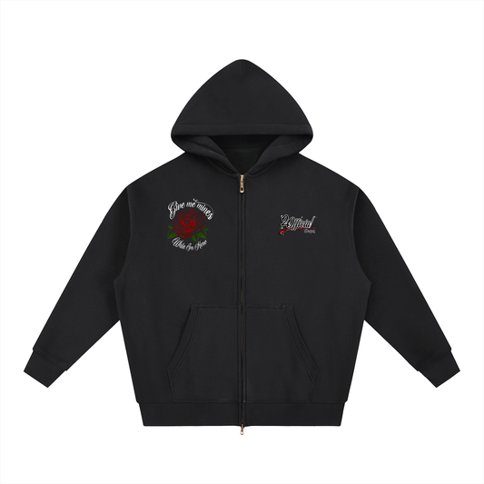 Give Me Mines While Im Here | Essential Oversized zip up